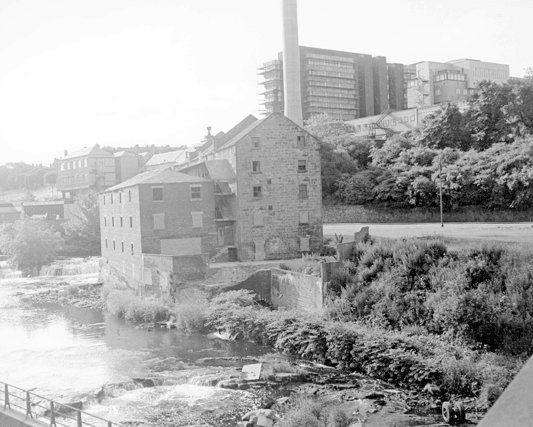 Partick, 1978 - Bishop's Mill from the west