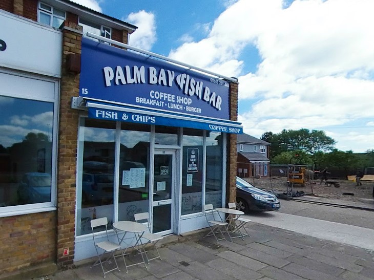 Palm Bay Fish Bar in Margate, Kent has a Tripadvisor ‘value’ rating of 4.3 and an overall Tripadvisor rating of 4.7.