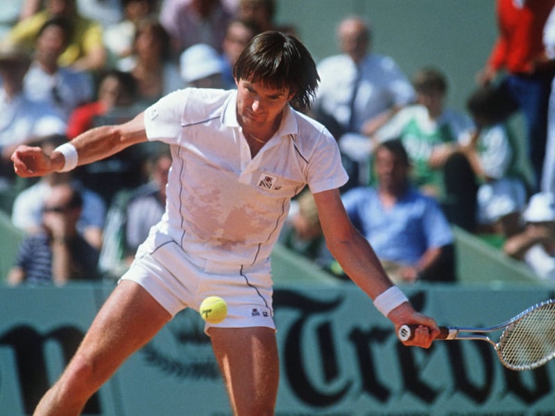 Jimmy Connors is another American tennis player to have spent an age at the top of the world rankings - in his case a then-record 160 consecutive weeks from 1974 to 1977 and a total of 268 weeks. He lifed eight Grand Slam trophies and still holds the record for more titles (109), most matches played (1,557) and most matches won (1,274). His longevity - he was 43 when he retired - earned him a fortune of around $30 million.