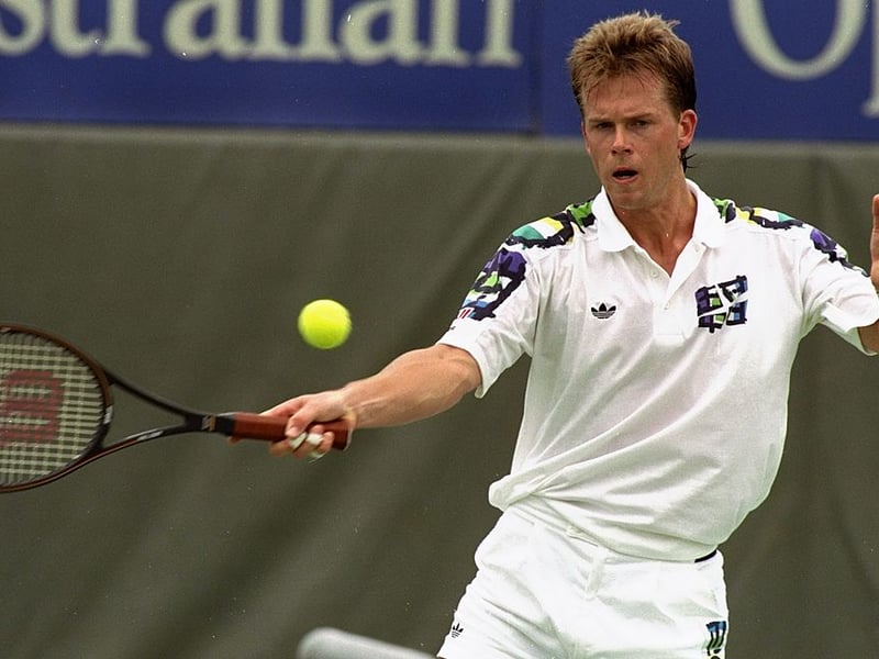 Also worth in the region of $25 million is Swedish player Stefan Edberg. He's one of only two men to have baeen ranked number one in both men's singles and doubles (along with John McEnroe) and won 41 career singles titles and 18 doubles titles, including nine majors: six in singles and three in men's double.