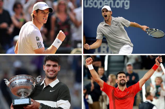 Four of the wealthiest men in world tennis.