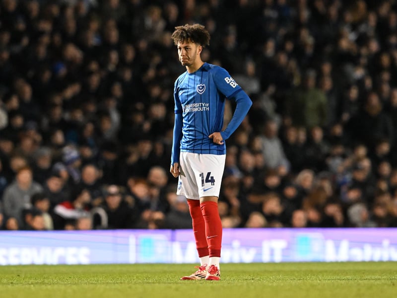 Loanee Kaide Gordon donned this shirt during the second half of the season, but has since returned to Liverpool. 