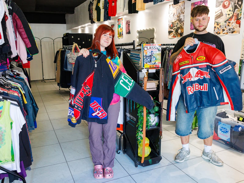 Anna-Rose Mordawska and Dylan Daly have been delighted with the communities response to the new store.