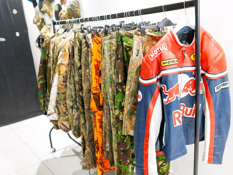The shop sells a range of fashion from different eras with a focus on 90s and noughties.