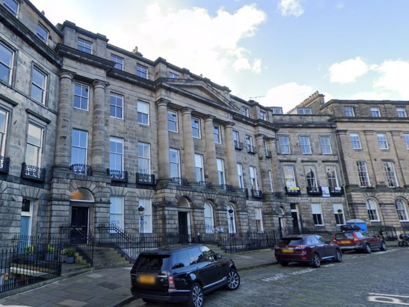 The Brightlingsea's London family home is the Educational Institute of Scotland on Moray Place, in Edinburgh's New Town.