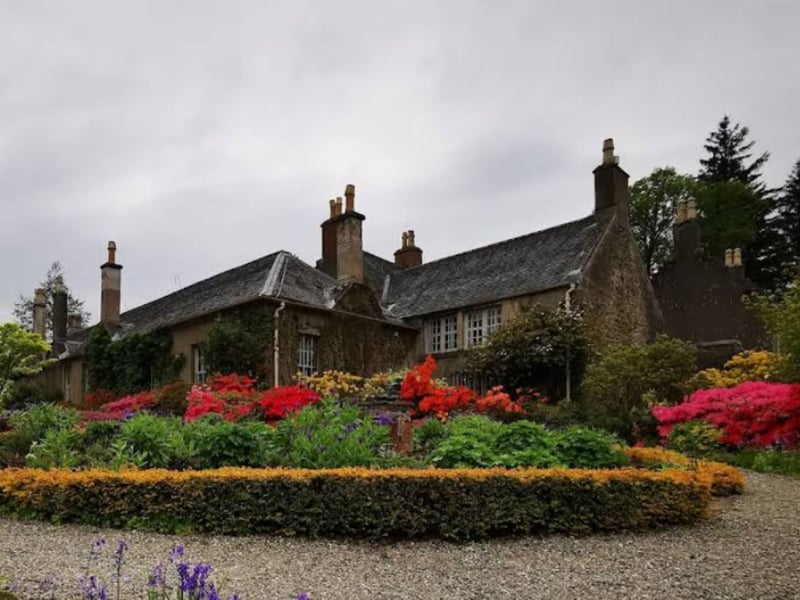 Those romantic scenes in beautiful gardens in season two of The Buccaneers? That'll be the 200-year-old Geilston Gardens, near Helensburgh.