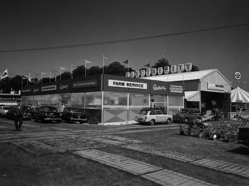The electricity stand at the 1960 Royal Highland Show.