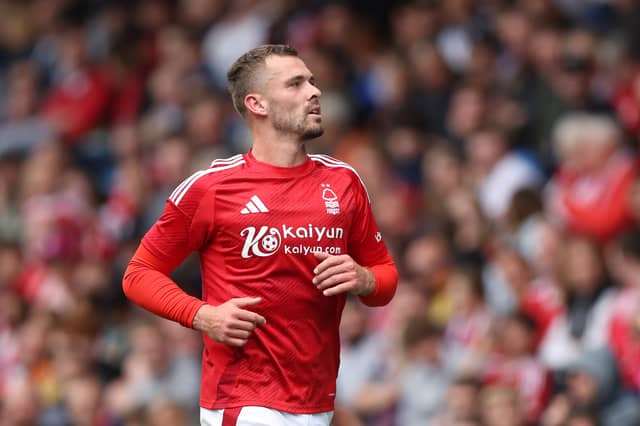 The experienced left-back, who is formerly of Huddersfield Town, has left Nottingham Forest.