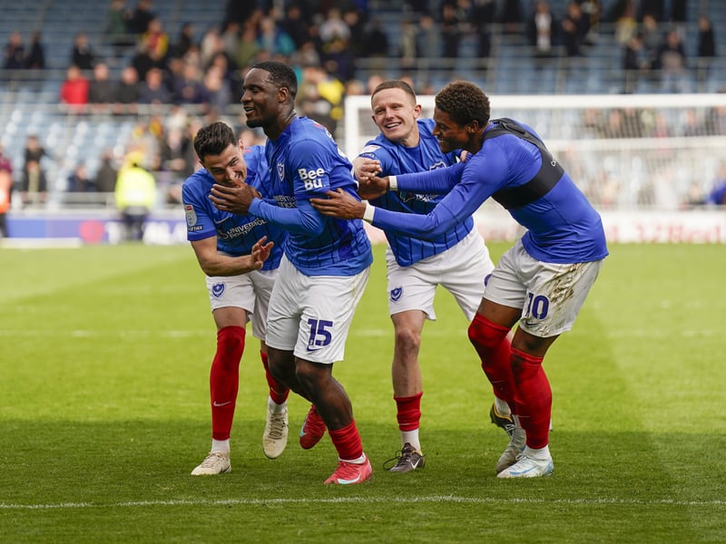 Celebrations as Championship survival is secured against Watford in April.