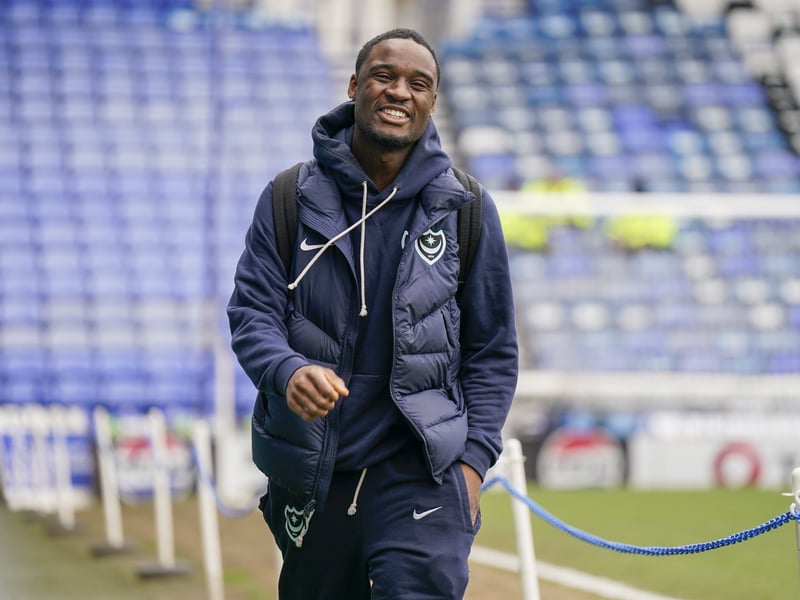 Arriving at a game with his trademark beaming smile in February.