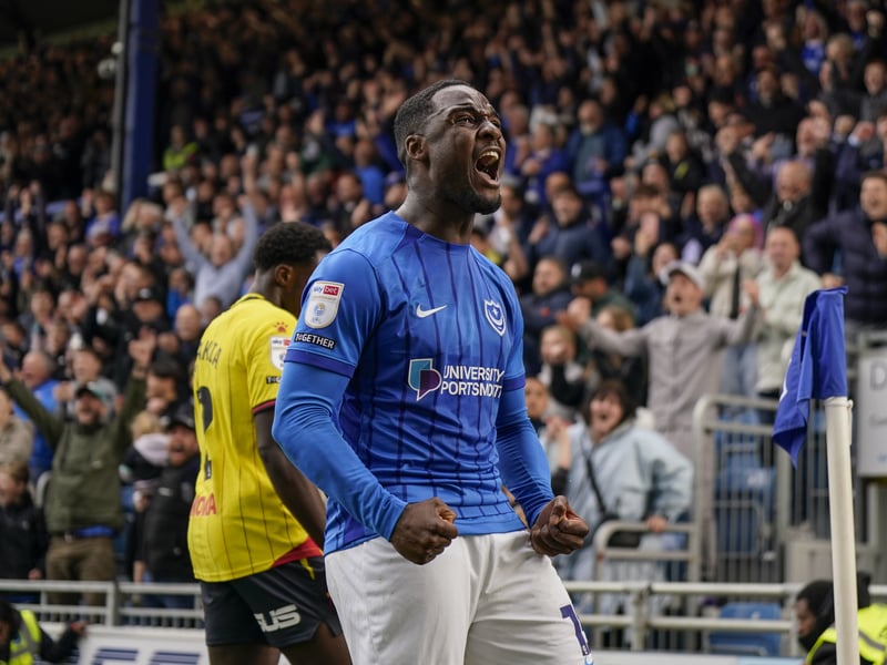 Celebrations as Championship survival is secured against Watford in April.