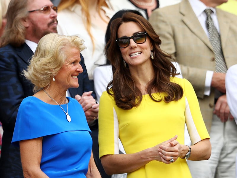 The then Duchess of Cambridge opted for a yellow Roksanda dress in 2016