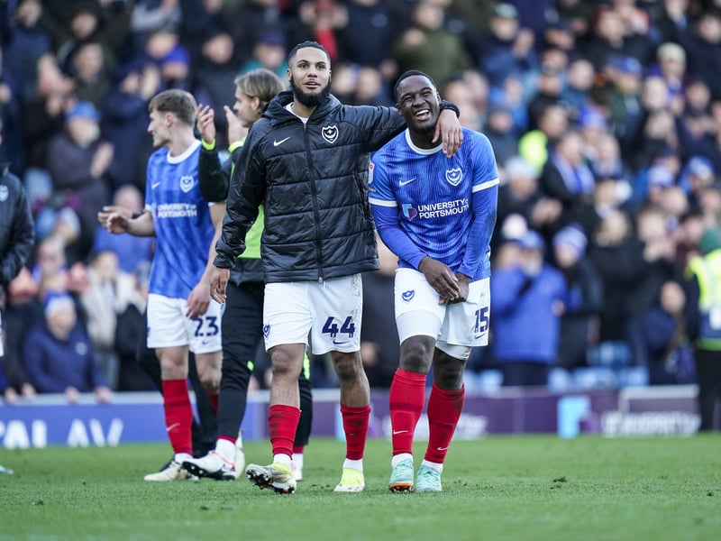 More smiles after another Pompey win last season