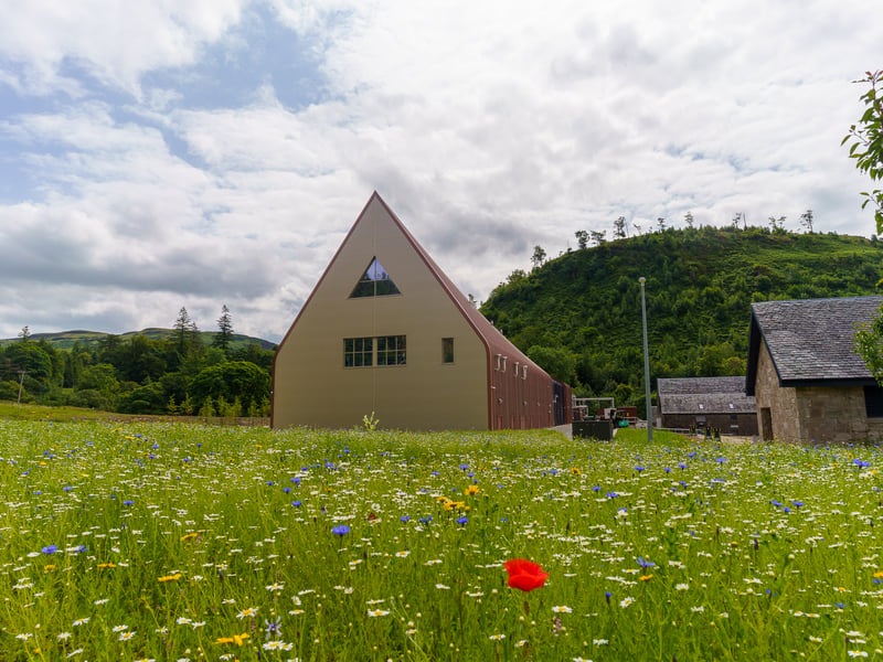 The distillery has been billed as a 'cathedral to whisky'.