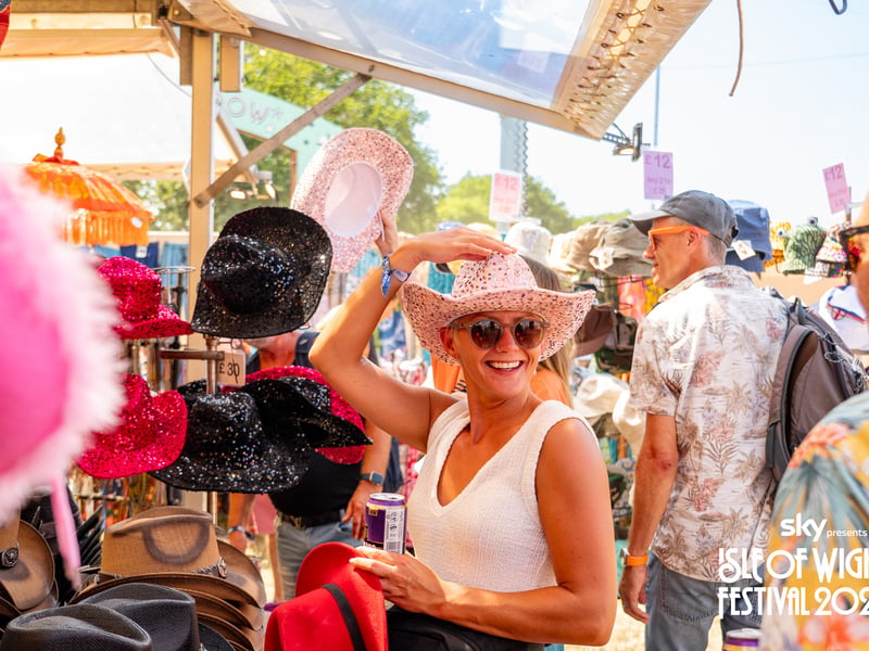 Thousands of people flocked to the Isle of Wight Festival on Thursday to celebrate the start of the four day event.
Pictured: Day one of the Isle of Wight Festival
Picture: Sarah Louise Bennett