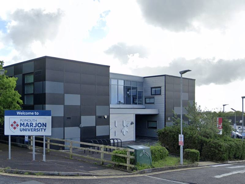 Marjon is a university in Plymouth, Devon - in the South West. It ranked 100th overall.
It too had a student satisfaction score of 3.30 out of 4 - or about 83%.