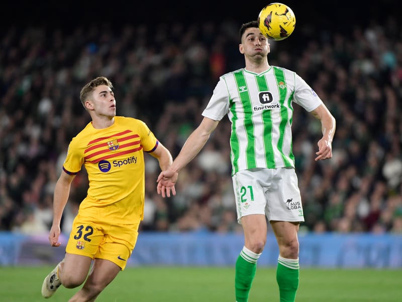 Like Llorente, Roca also left Leeds permanently for Betis last summer, but in his case, following an initial loan move to the club. Roca, who joined Betis on a five-year deal, struggled with was limited to 17 appearances, but the 28-year-old did bag two goals and two assists for his side.