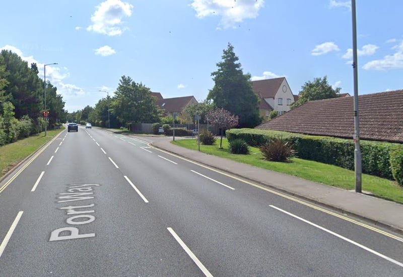 Port Solent has seen a 13.3 per cent decrease in property prices with the median house price being £280,000 in 2024 compared to £323,000 in 2023.