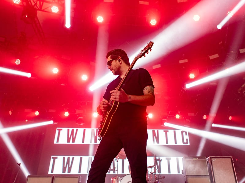 The Isle of Wight Festival has welcomed thousands of people for a four day event of music and entertainment.
Pictured: Twin Atlantic
Picture: Day Rutherford