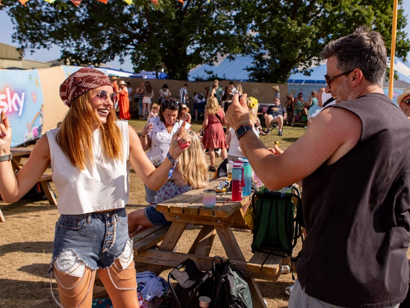The Isle of Wight Festival has welcomed thousands of people for a four day event of music and entertainment. 

Pictured: Festival Vibes 

Picture: Day Rutherford