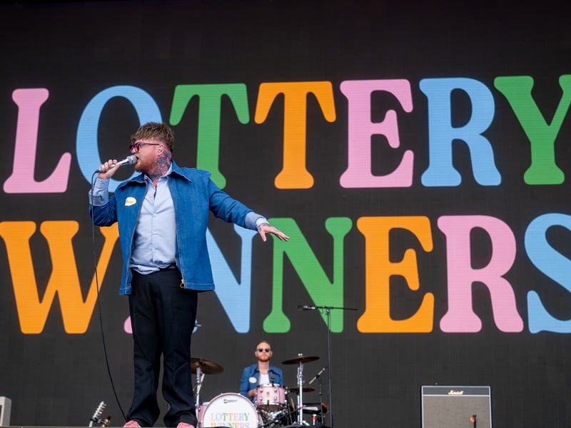 The Isle of Wight Festival has welcomed thousands of people for the four day event of music and entertainment.
Pictured: Lottery Winners
Picture: Sarah Louise Bennett