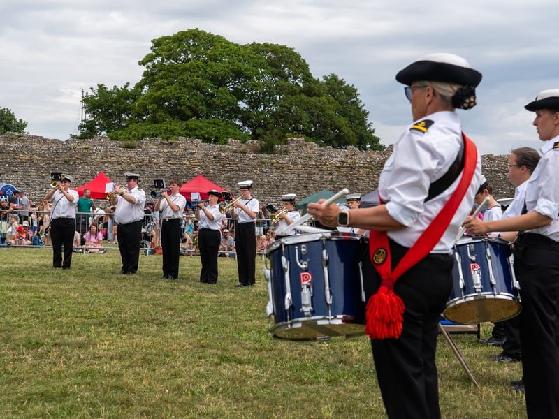 From live music, delicious food trucks, a dog show and a funfair, there was heaps of fun to get involved in at the Portchester Gala at Portchester Castle this weekend. 

Pictured: TS Tenacity Nautical Training Corps

Picture: Alec Chapman