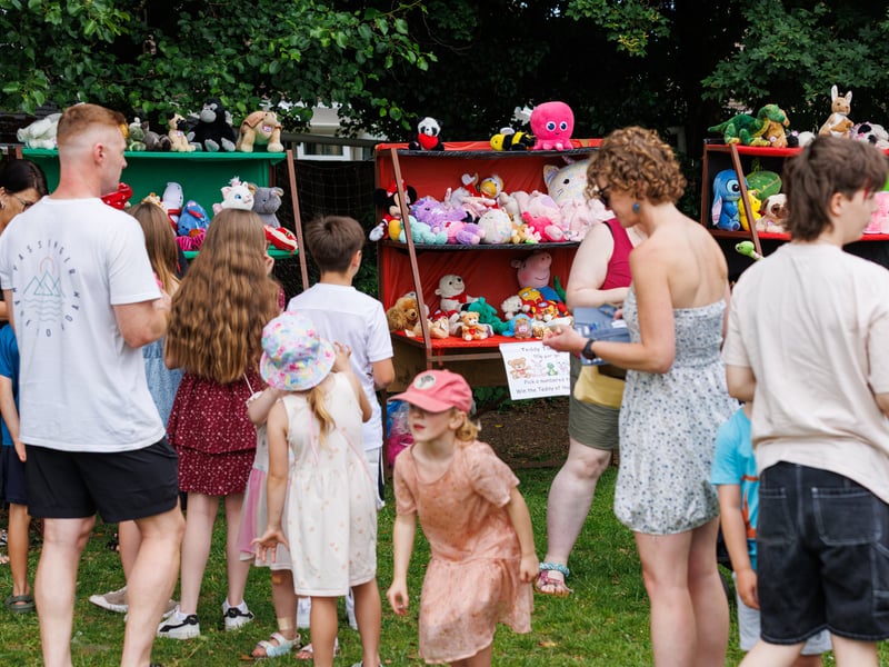 The playing field at St Thomas More's Catholic Primary School Summer Fair has been transformed this weekend for its popular summer fair. The event hosted bouncy castles, stalls, the police and special character guests. 


Picture:Marcin Jedrysiak