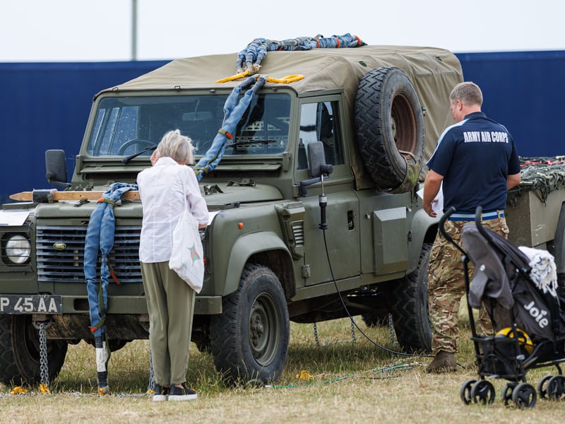 Southsea Common has come to life once again for Armed Forces Day which welcomed military parades, a Royal Navy 'Raiders' parachute jump and arena displays, plus a live music stage and lots of other entertainment.

Picture: Marcin Jedrysiak