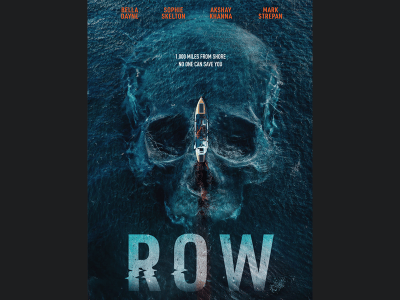 Shot entirely on the north coast of Scotland in Caithness, Row is a survival thriller directed by Matt Losasso. Starring Outlander's Sophie Skelton as well as Bella Dayne, Akshey Khanna, Nick Skaugen, Tam Dean Burn, and Mark Strepan, it tells the story of a young woman who must piece together her memories after washing ashore in Scotland on blood-stained rowing boat. It premiered at Raindance Film Festival on June 21.