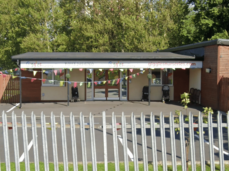 Giggles Day Nursery, located in Oakwood Lane, Gipton, received a score of 10 out of 10 after 57 reviews.