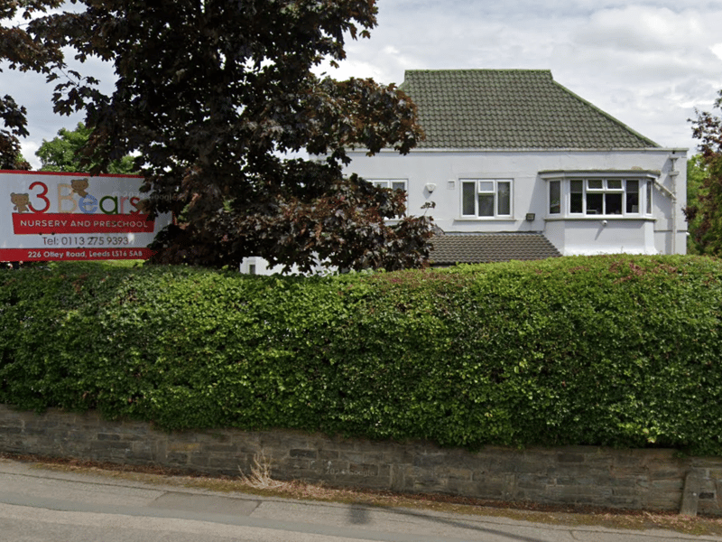 Three Bears Nursery and Preschool, located in Otley Road, Headingley, received a score of 9.9 out of 10 after 57 reviews.