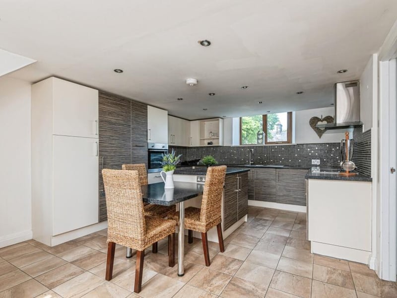 Kitchen and dining room
