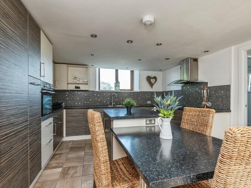 Kitchen and dining room