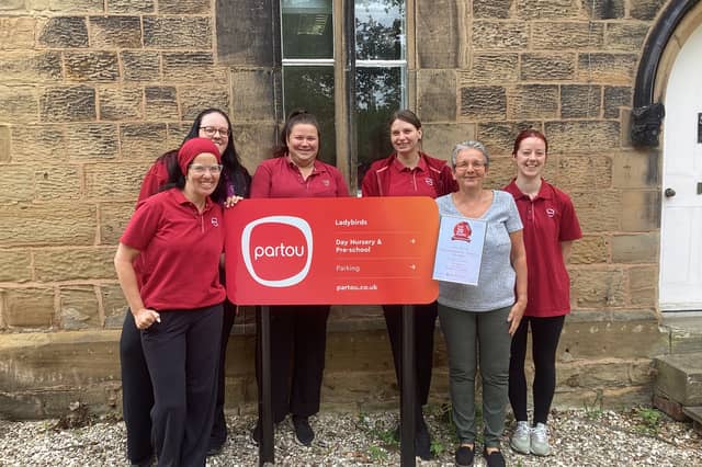Partou Ladybirds Day Nursery & Pre-school, located in Church Side, Methley, received a score of 10 out of 10 after 104 reviews.