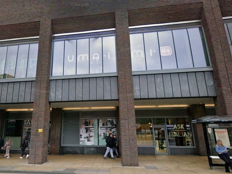 Umai Mi in Eldon Square has a 4.6 rating from 630 reviews. 