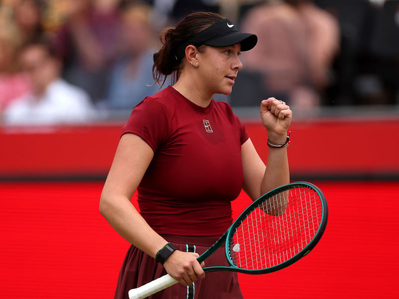 Also priced at 30/1 for this year's Wimbledon is American star Amanda Anisimova. The current world number 13 has won three WTA Tour titles but has never reached a major final - her best performance being a French Open semi final in 2019.