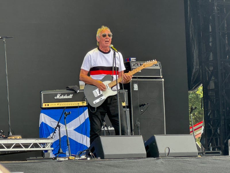 The Buzzcocks were up next.