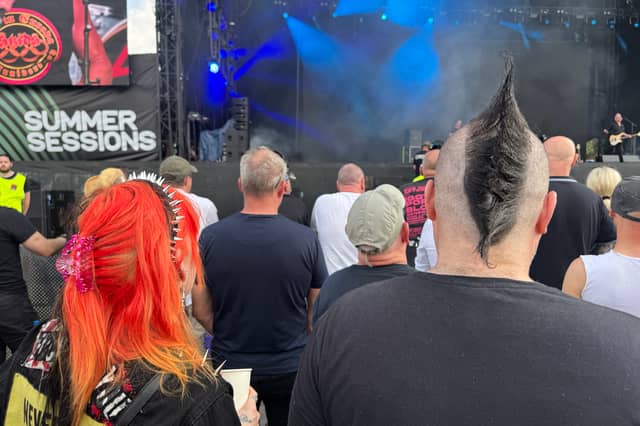 The punks turned out in force in Glasgow at the weekend.