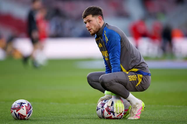 The Whites' goalkeeper is the subject of transfer links but no offers as yet and will be expected to return on Monday.