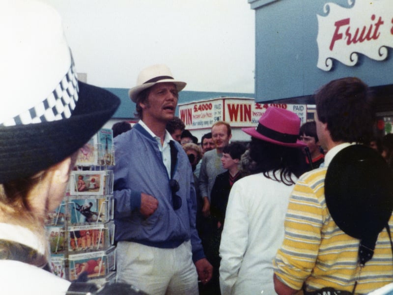 A scene from Central Pier