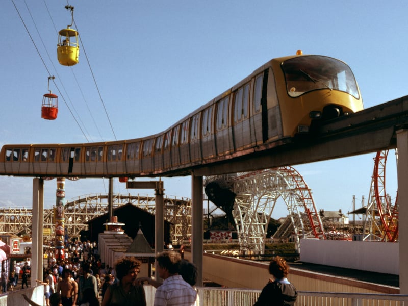 Remember the monorail at Blackpool Pleasure Beach