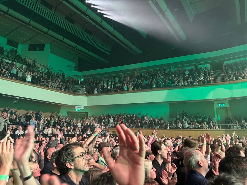 One of the biggest ovations was for 'When Do I Get To Sing My Way'.