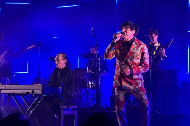 Sparks played Glasgow this week.