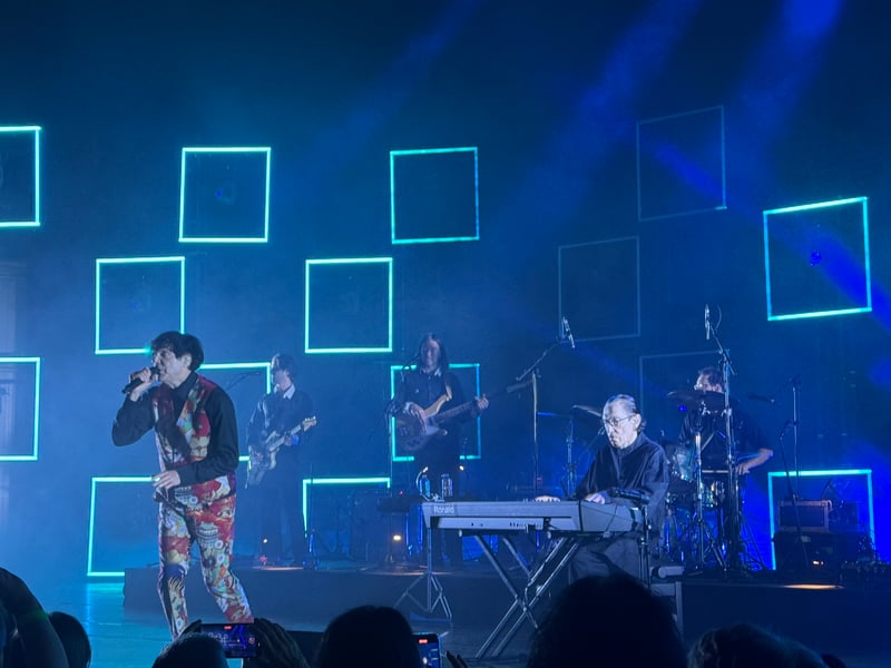 Sparks played hits from throughout their long career at Glasgow Royal Concert Hall.