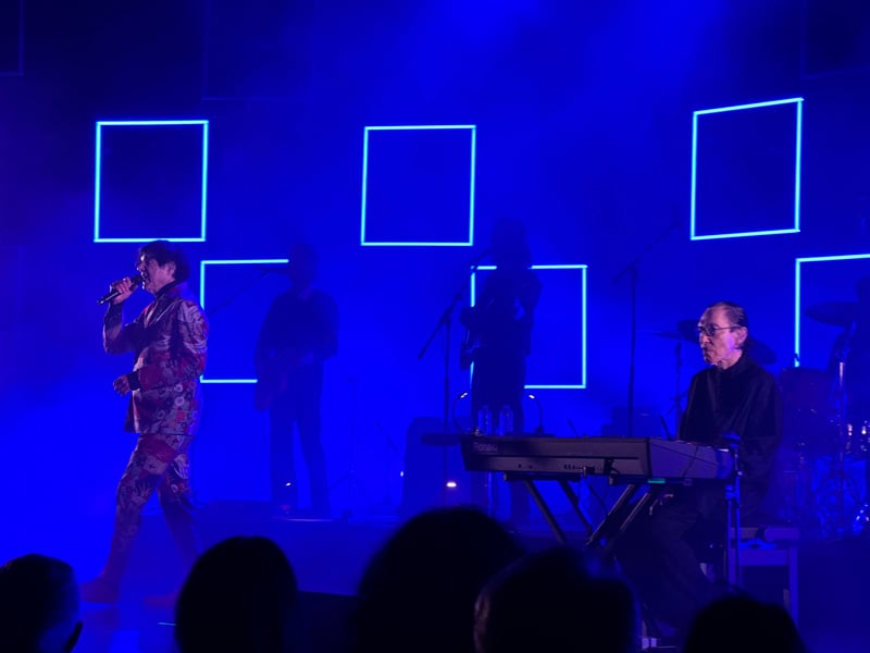 Sparks played five songs from their latest album.