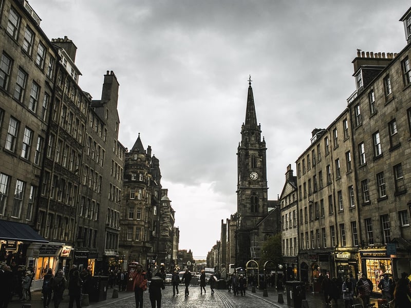 City of Edinburgh: Total number of recorded crimes per 10,000 population- 728