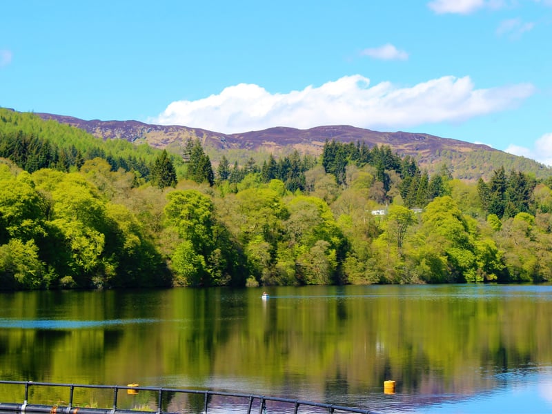 Faskally Forest in Pitlochry, Perthshire follows in second place with 152 beautiful reviews. The forest is home to more than 20 different types of tree species, some of which are more than 200 years old. This picturesque woodland has a 4.7 star rating, 500 Instagram hashtags, 776 TikTok views and 920 reviews.
