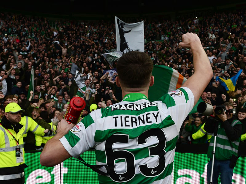 The Celtic hero rubber stamped his return to Celtic Park earlier this month, and he'll become one of the first names on Brendan Rodgers' team next season, with Greg Taylor departing this summer upon the expiry of his contract.