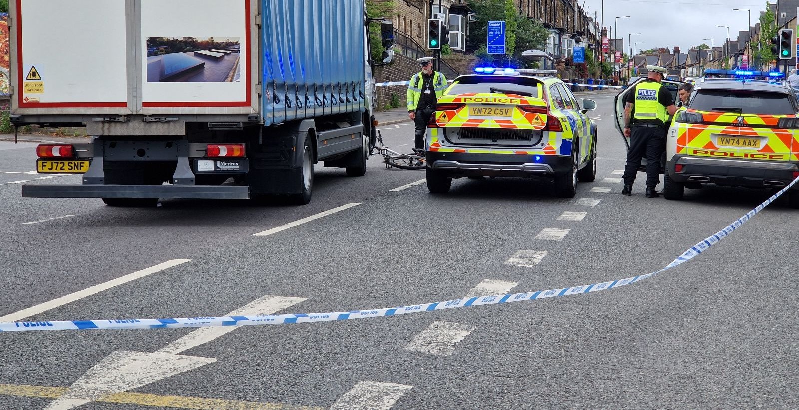 Teenage cyclist suffers life-threatening injuries after colliding with ...