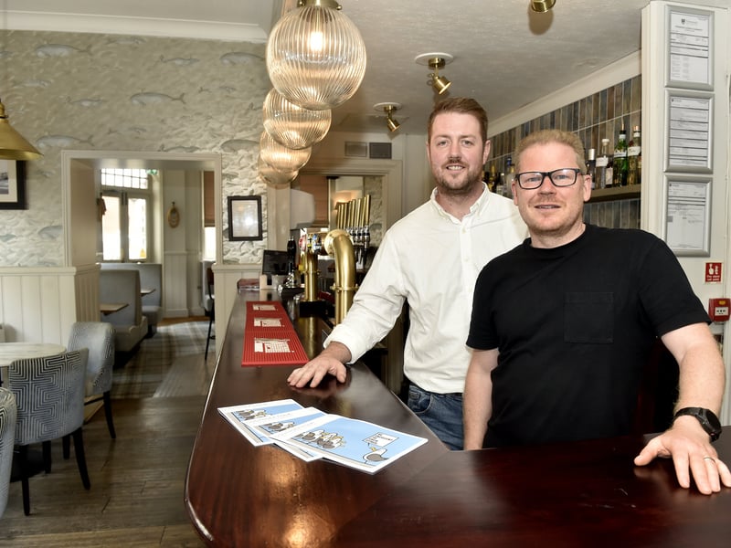 The Florence Arms has been taken over by Chris Ball, who also owns Maya in the city, and his friend Dan Susans, after a quick five week turnaround. 

(l-r) Dan Susans and Chris Ball are the new owners of The Florence Arms in Florence Road, Southsea. 


Picture: Sarah Standing (260625-5206)